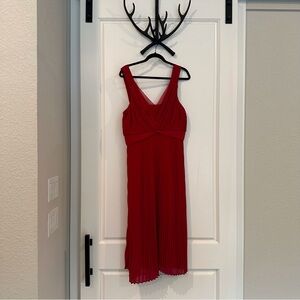 White House Black Market red cocktail dress NWT